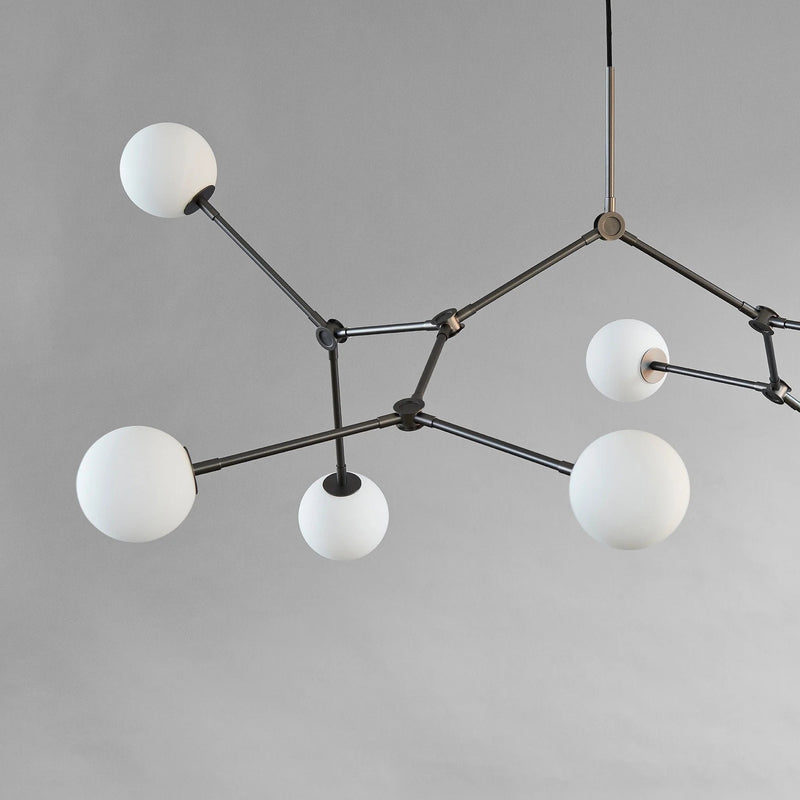 Drop Chandelier Bulp - 101 Copenhagen Lighting - Grande - Grey - HORNE