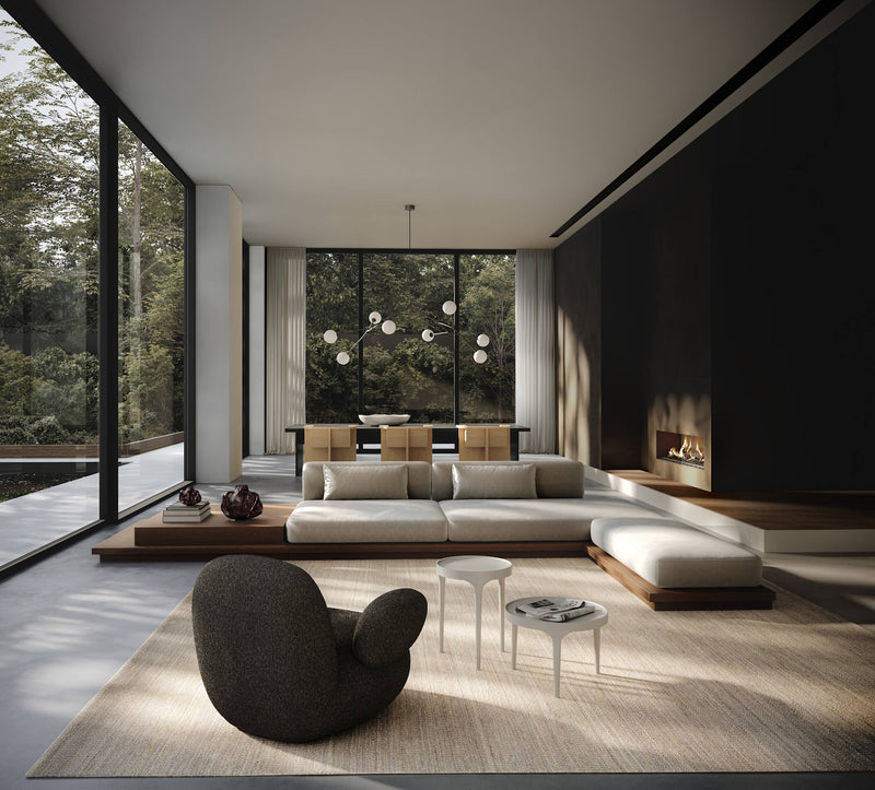 Drop Chandelier Bulp - 101 Copenhagen Lighting - Grande - Grey - HORNE