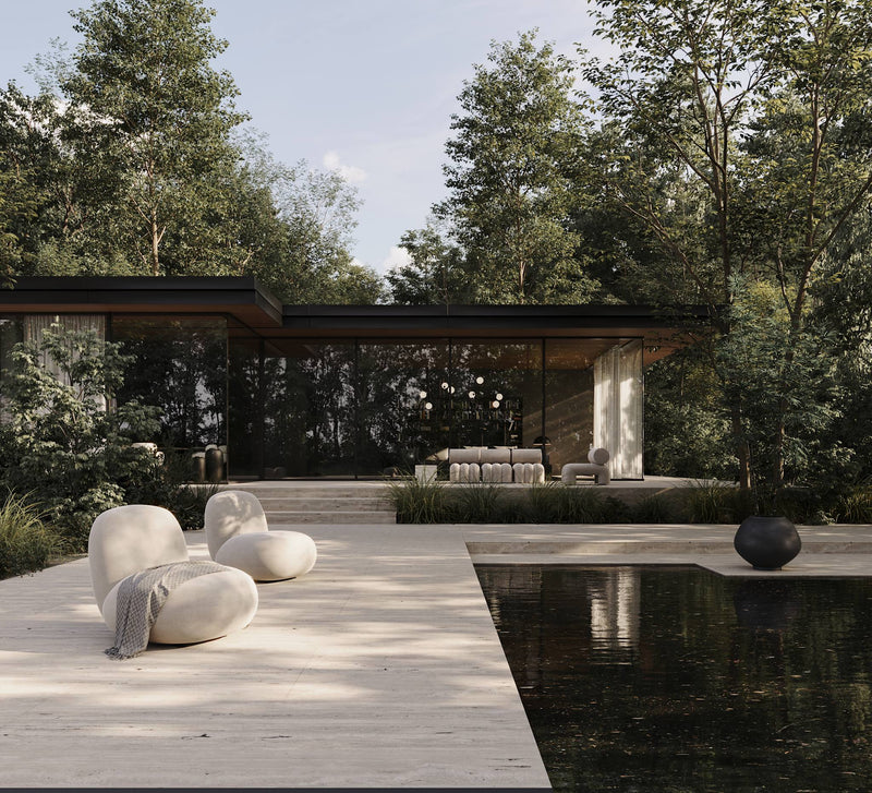 Drop Chandelier Bulp - 101 Copenhagen Lighting - Grande - Grey - HORNE