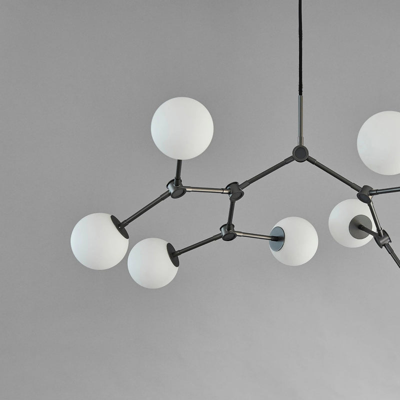 Drop Chandelier Bulp - 101 Copenhagen Lighting - Grande - Grey - HORNE