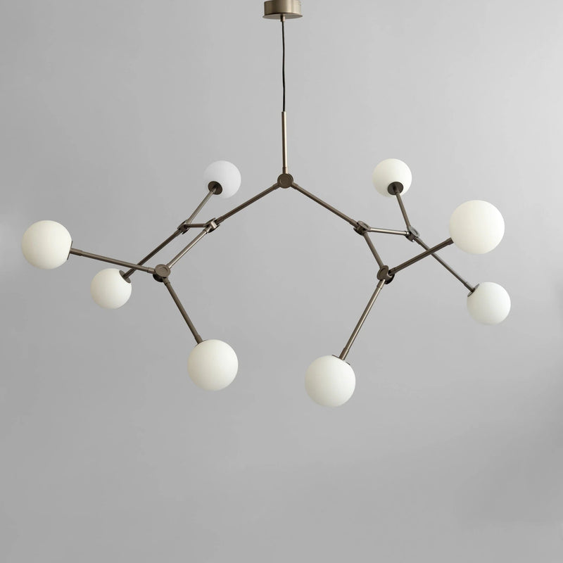 Drop Chandelier Bulp - 101 Copenhagen Lighting - Grande - Grey - HORNE