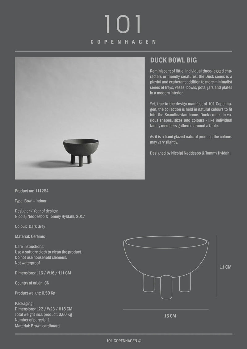Duck Bowl - 101 Copenhagen Serveware - Big - Sand - HORNE