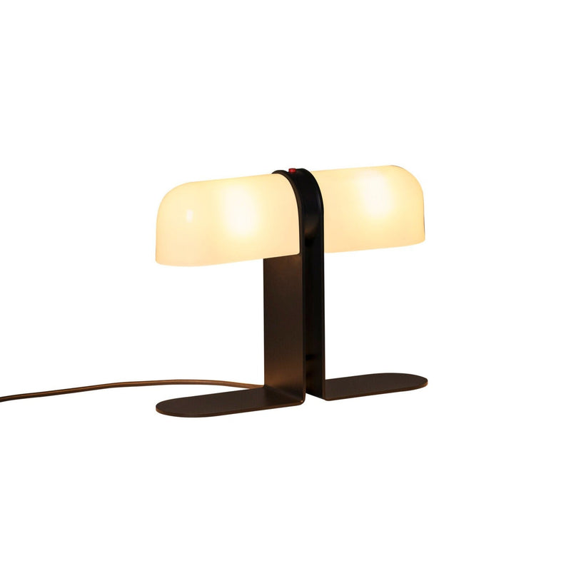 Duo Table Lamp - Santa & Cole - Table + Task - Opaque Black - HORNE