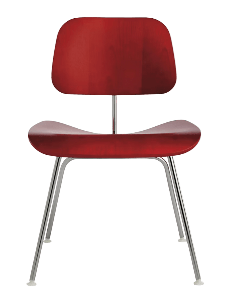 Eames® Molded Plywood Dining Chair - Metal Base - Herman Miller® Chairs - Ebony - Black - HORNE