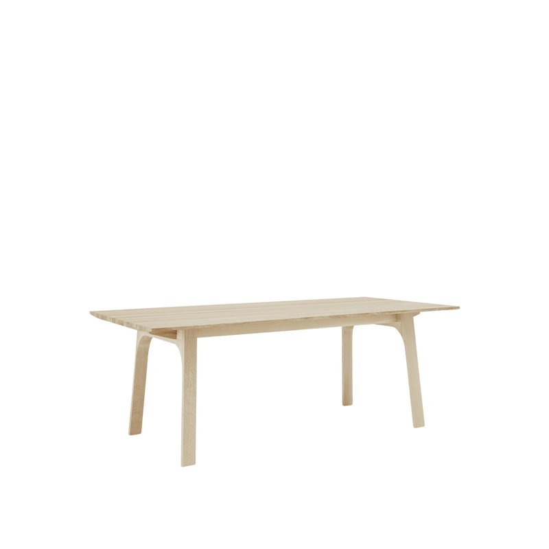 Earnest Extendable Table - Muuto Tables + Desks - Dark Oiled Oak - Small - HORNE