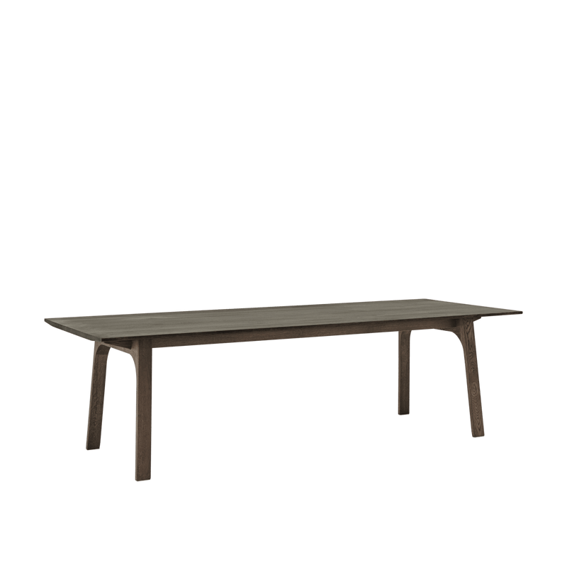 Earnest Extendable Table - Muuto Tables + Desks - Dark Oiled Oak - Small - HORNE