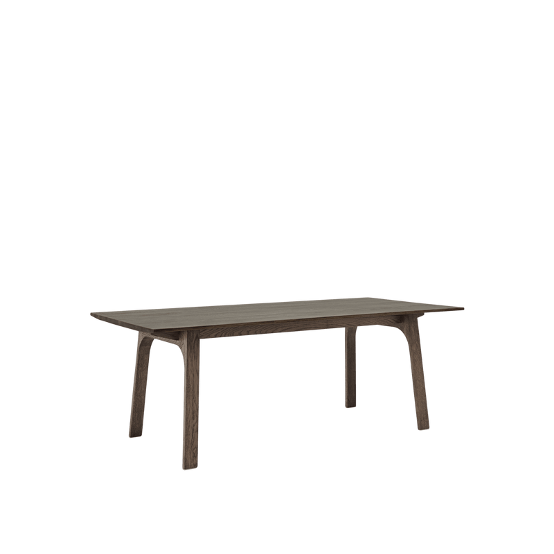 Earnest Extendable Table - Muuto Tables + Desks - Dark Oiled Oak - Small - HORNE