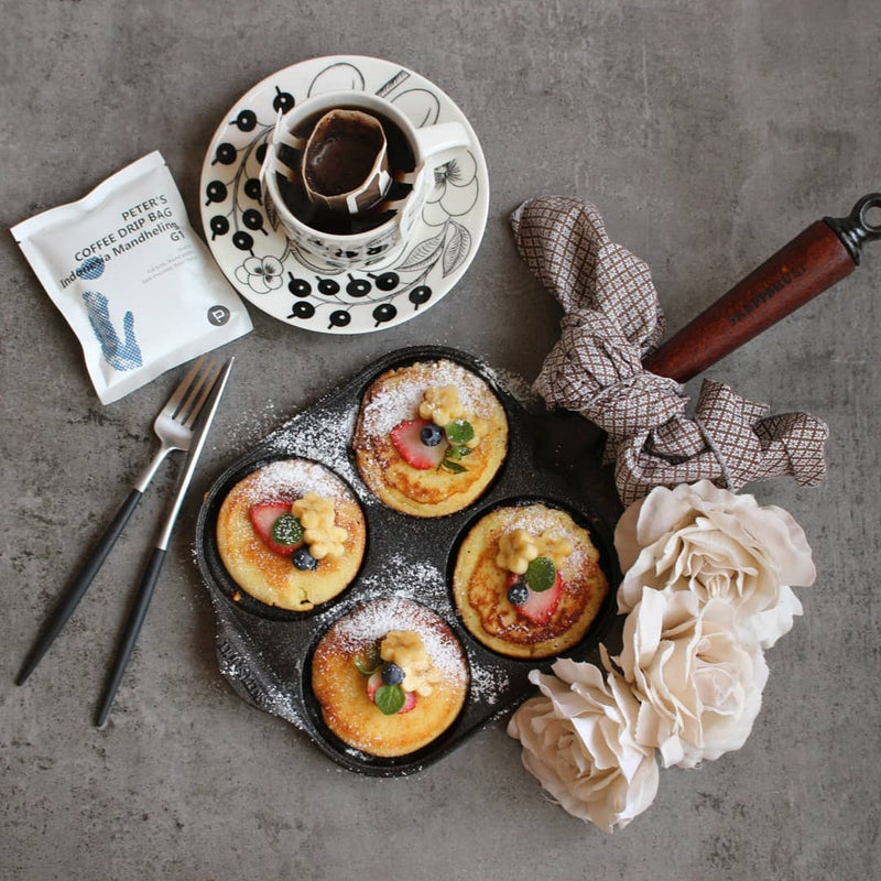 Egg Pan with Walnut Handle - 8