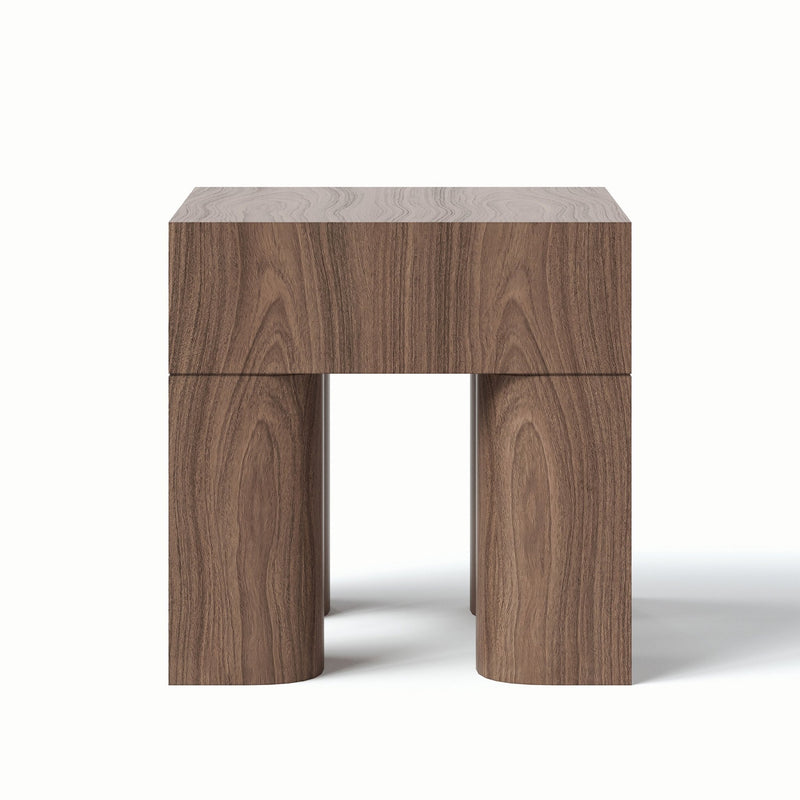 Eka End Table - Walnut - Urbia Tables - HORNE