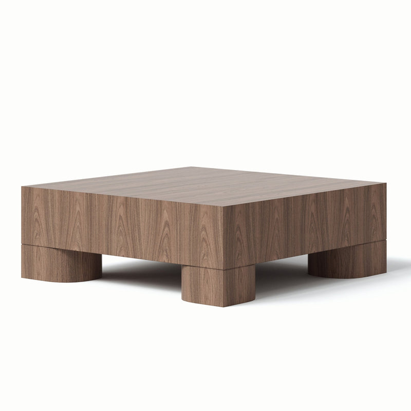 Eka Square Coffee Table - Walnut - Urbia Coffee Tables - HORNE