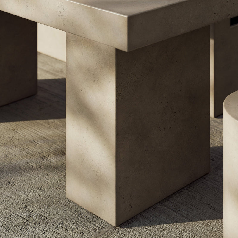 Elcor Table - Dining Height - Urbia Tables - Dark Grey - Small - HORNE