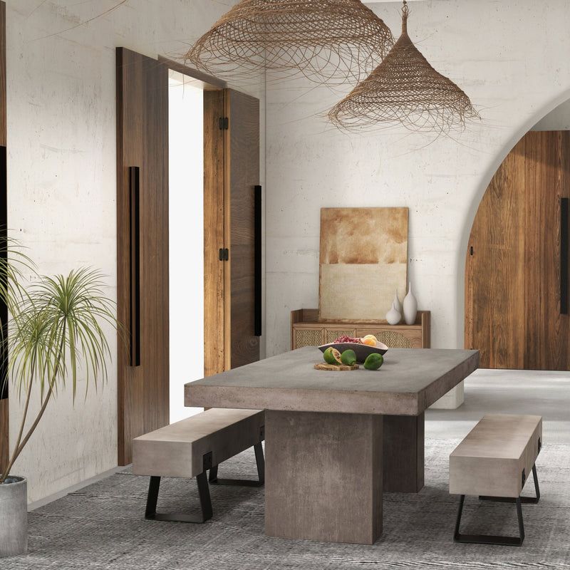 Elcor Table - Dining Height - Urbia Tables - Dark Grey - Small - HORNE