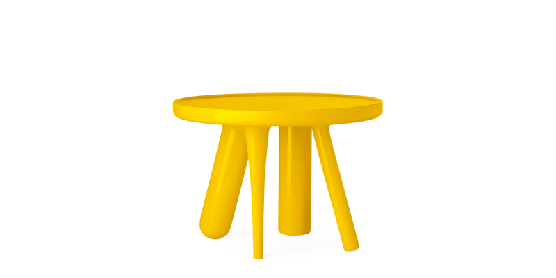Elements 002 Table - Moooi Tables - golden yellow - HORNE