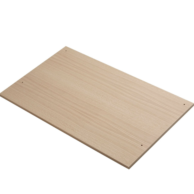 Elevate Desk Plate - Woud Shelving - White - HORNE