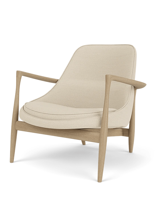 Elizabeth Lounge Chair - Audo Copenhagen Chairs - Natural Oak - Dunes Leather - Cognac - HORNE