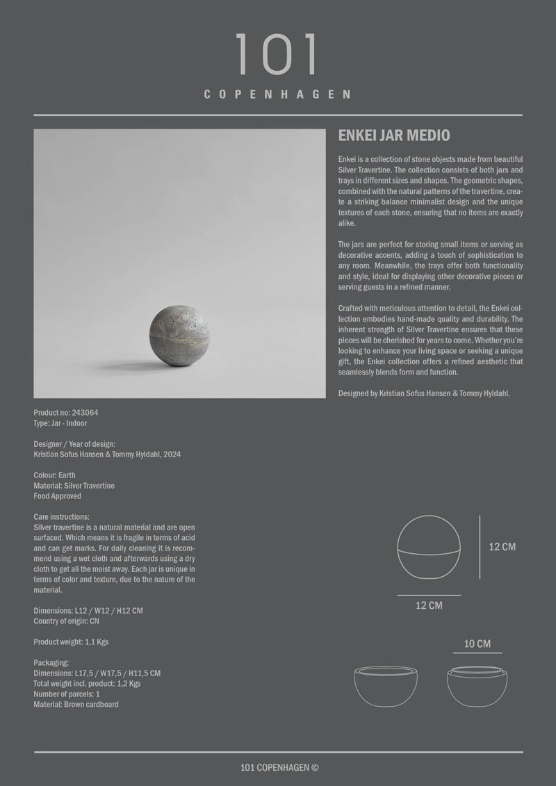 Enkei Jar - 101 Copenhagen Storage + Organization - Medio - HORNE