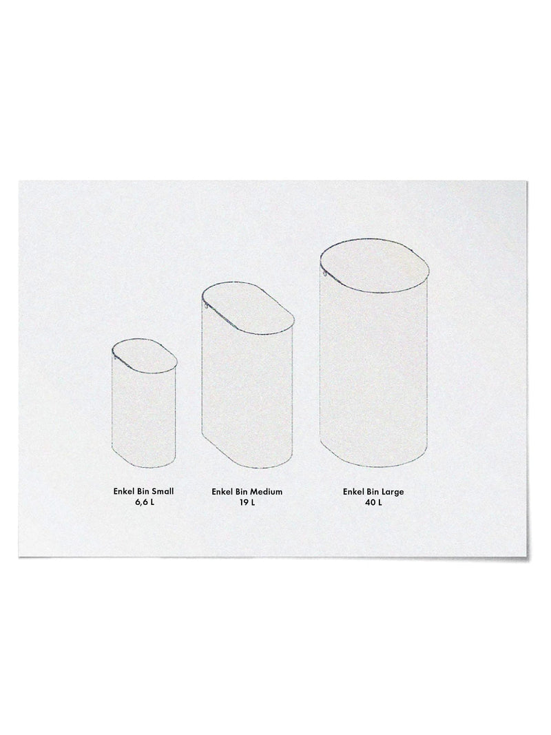 Enkel Bin - Ferm Living - Storage + Organization - Medium - Cashmere - HORNE