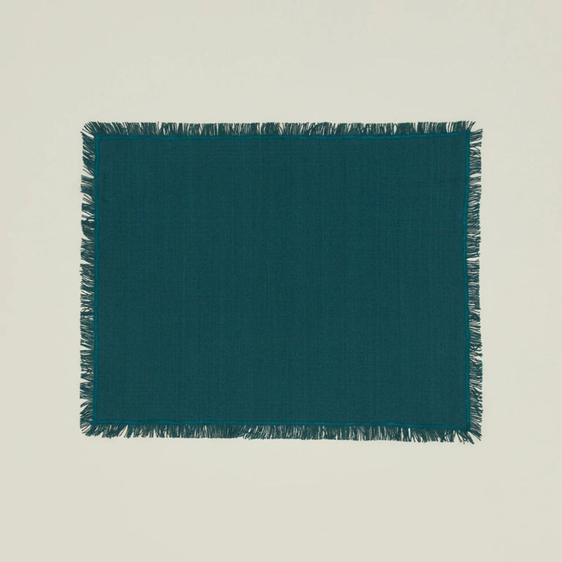 Essential Cotton Placemat - Set of 4 - Hawkins New York - Kitchen + Table Linens - Ivory - HORNE