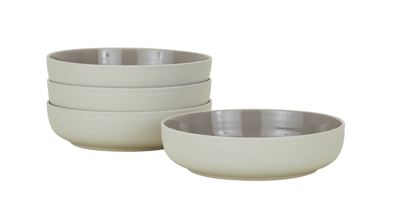 Essential Low Bowl - Set of 4 - Hawkins New York - Dinnerware - Bone - HORNE