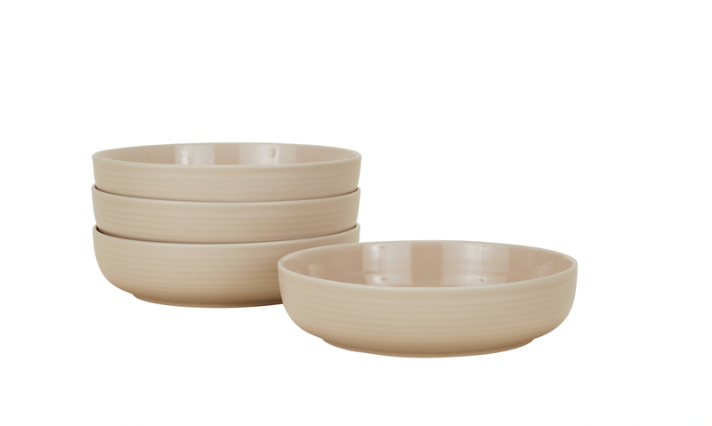 Essential Low Bowl - Set of 4 - Hawkins New York - Dinnerware - Bone - HORNE