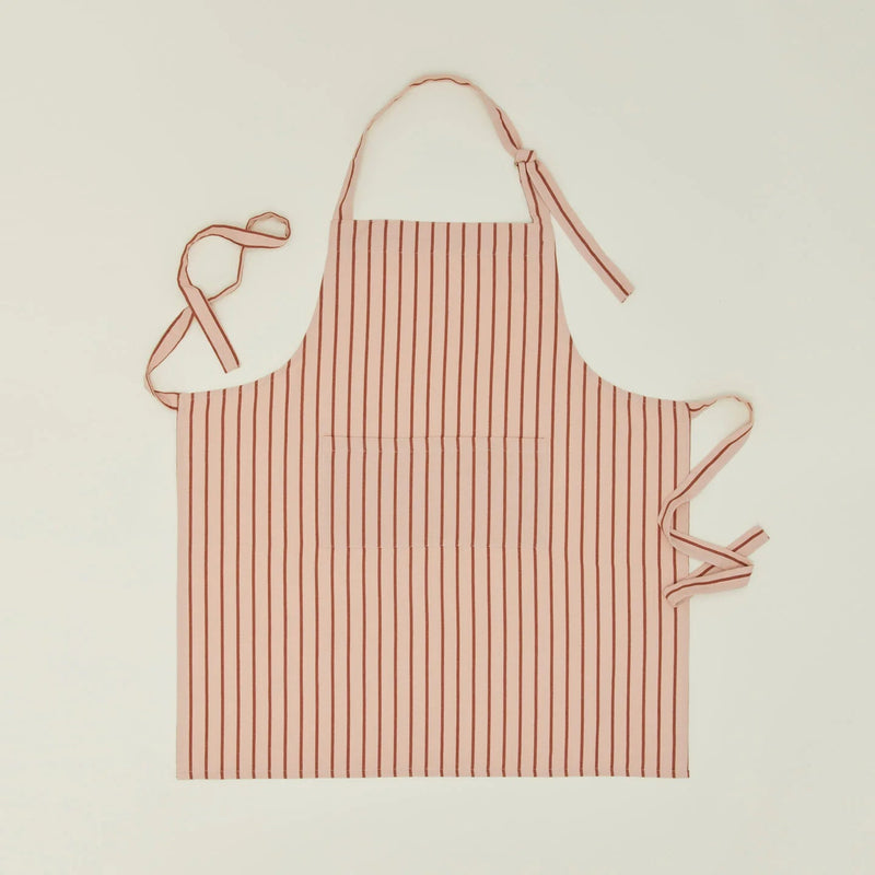 Essential Striped Apron - Hawkins New York Kitchen Tools - Ivory/Flax - HORNE