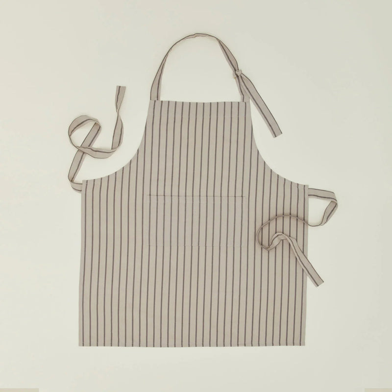 Essential Striped Apron - Hawkins New York Kitchen Tools - Ivory/Flax - HORNE