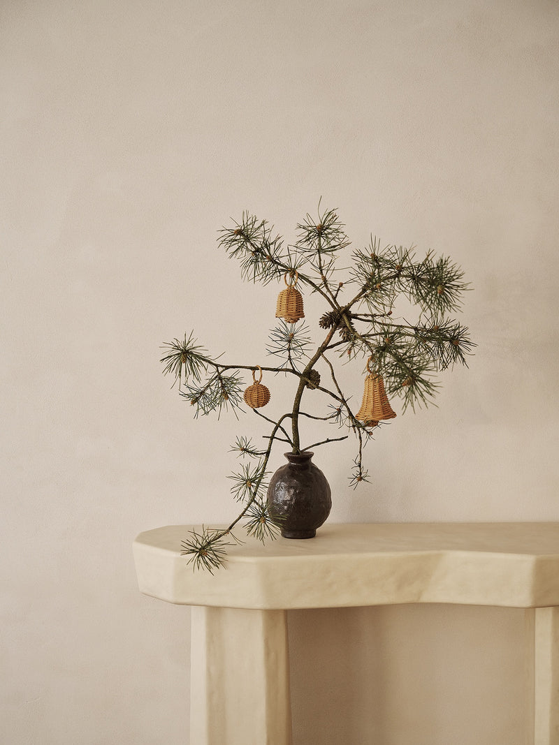 Braided Bell Baubles - Set of 3