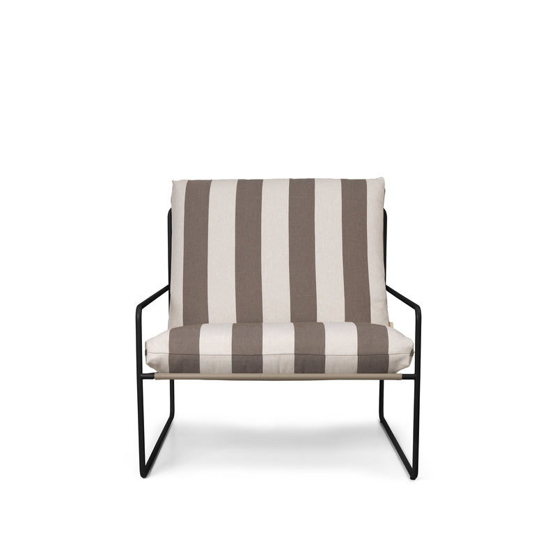 Ferm Living Desert 1-seater - Black - Stripe