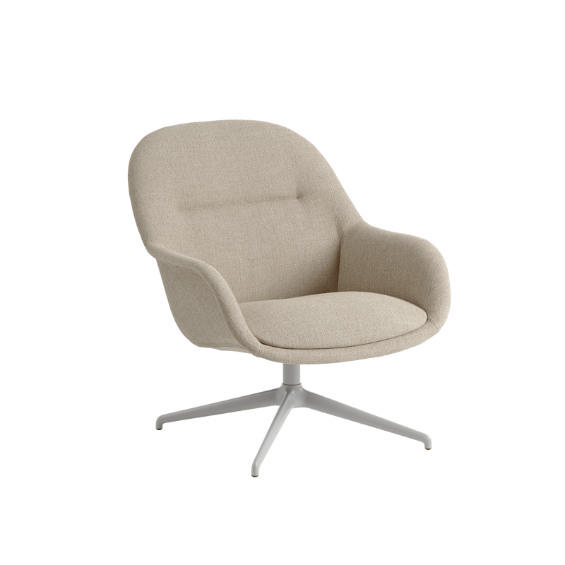 Fiber Lounge Armchair - Swivel Base - Muuto Chairs - HORNE