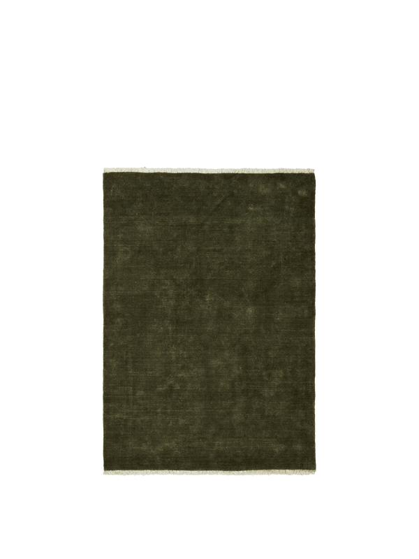 Firth Jute Rug - 140 x 200 - Ferm Living Rugs - Dark Olive - HORNE