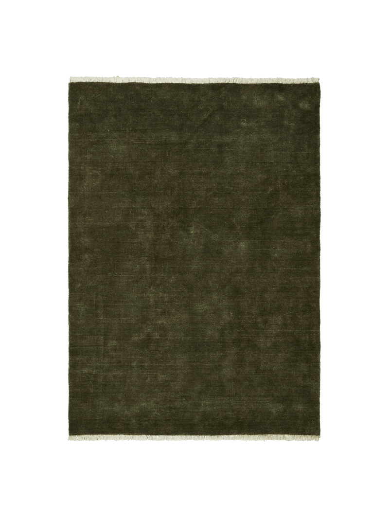 Firth Jute Rug - 170 x 240 - Ferm Living Rugs - Dark Olive - HORNE