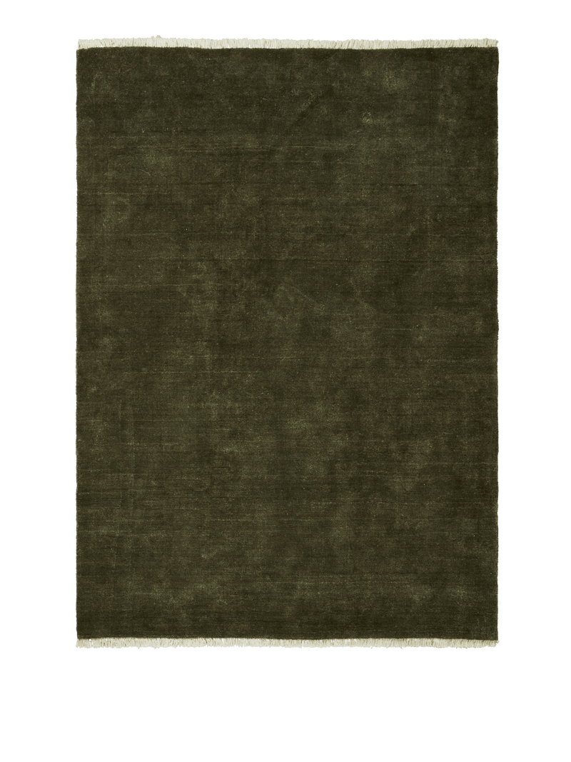 Firth Jute Rug - 200 x 300 - Ferm Living Rugs - Dark Olive - HORNE