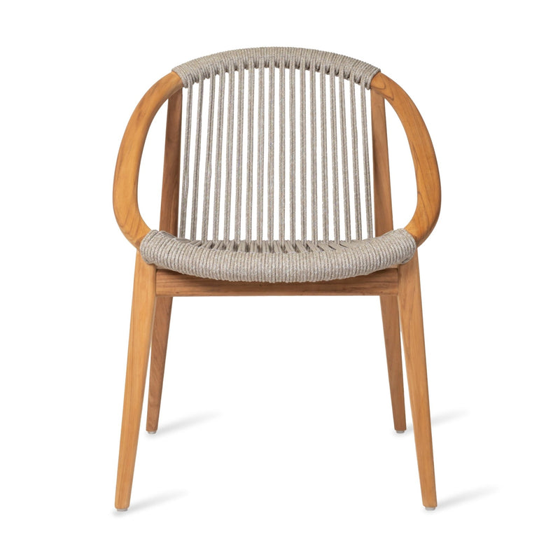 Frida Outdoor Dining Chair - Vincent Sheppard - Outdoor Furniture - Dune White - HORNE