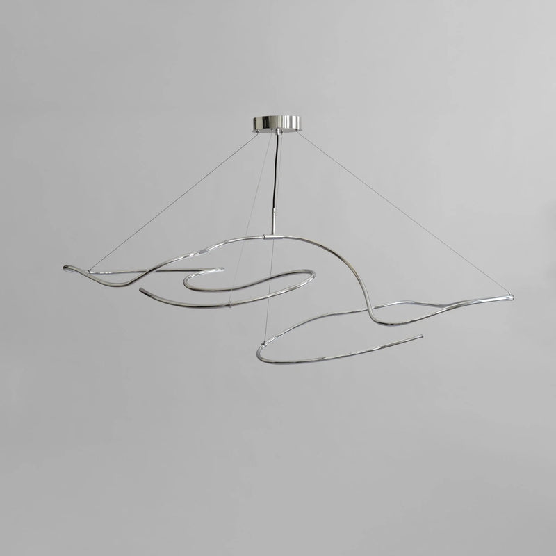 Ghost Chandelier - 101 Copenhagen Lighting - Big - Burned Black - HORNE