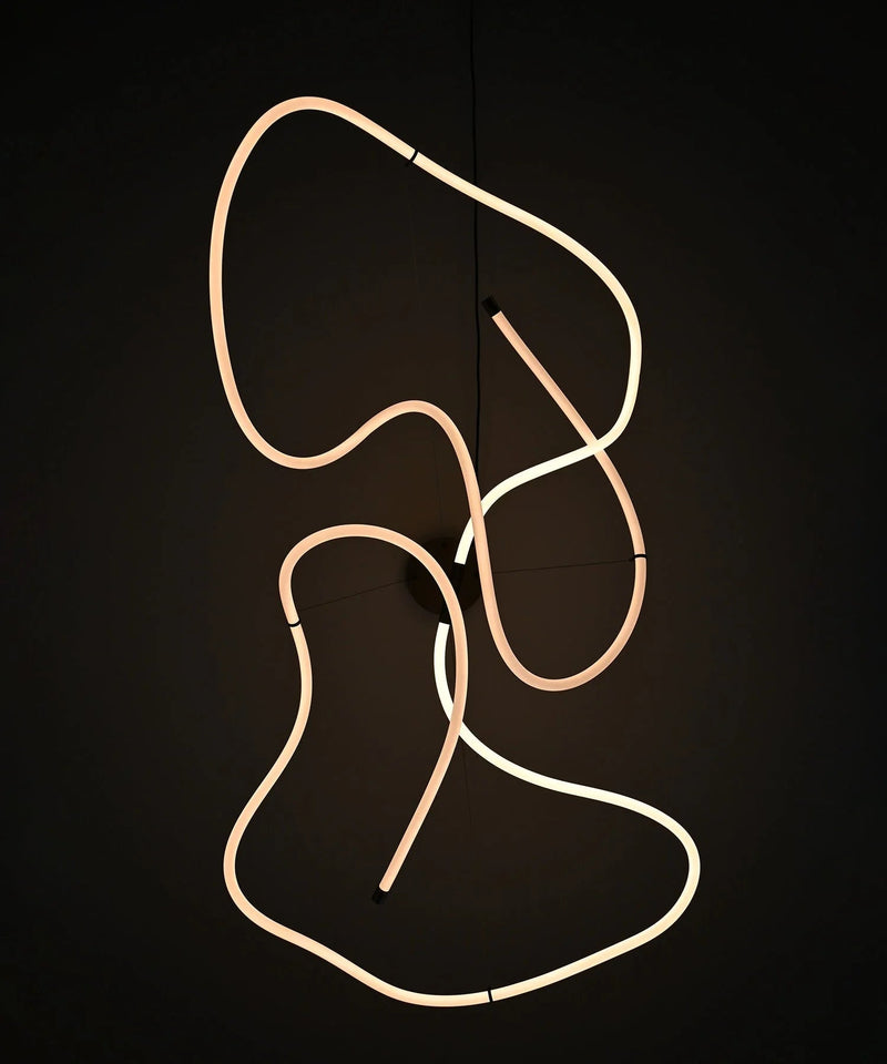 Ghost Chandelier - 101 Copenhagen Lighting - Big - Burned Black - HORNE