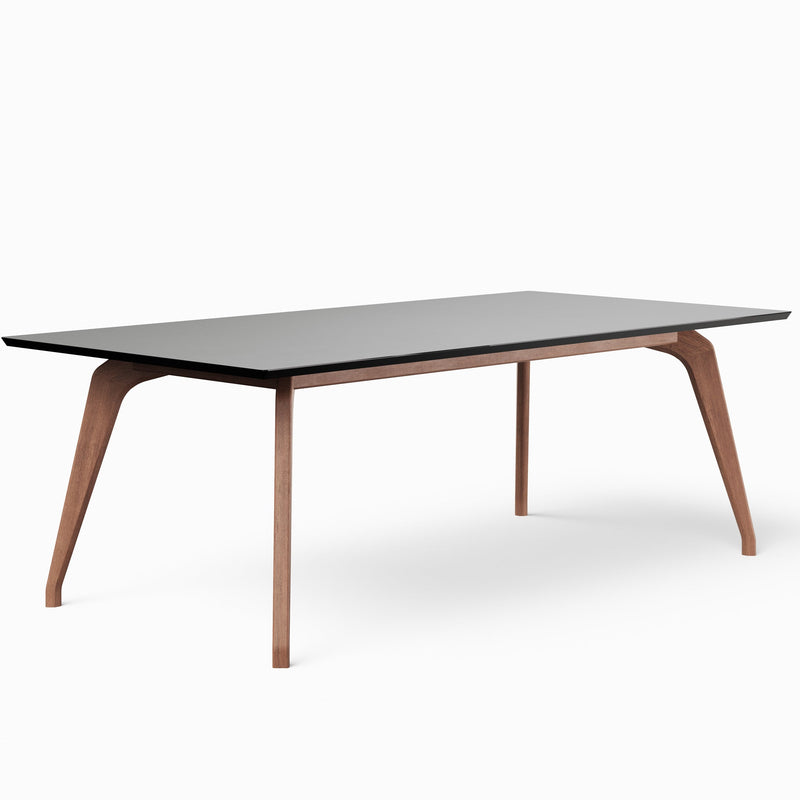 Giane Dining Table - Urbia Tables - Black Nogal - Small - HORNE