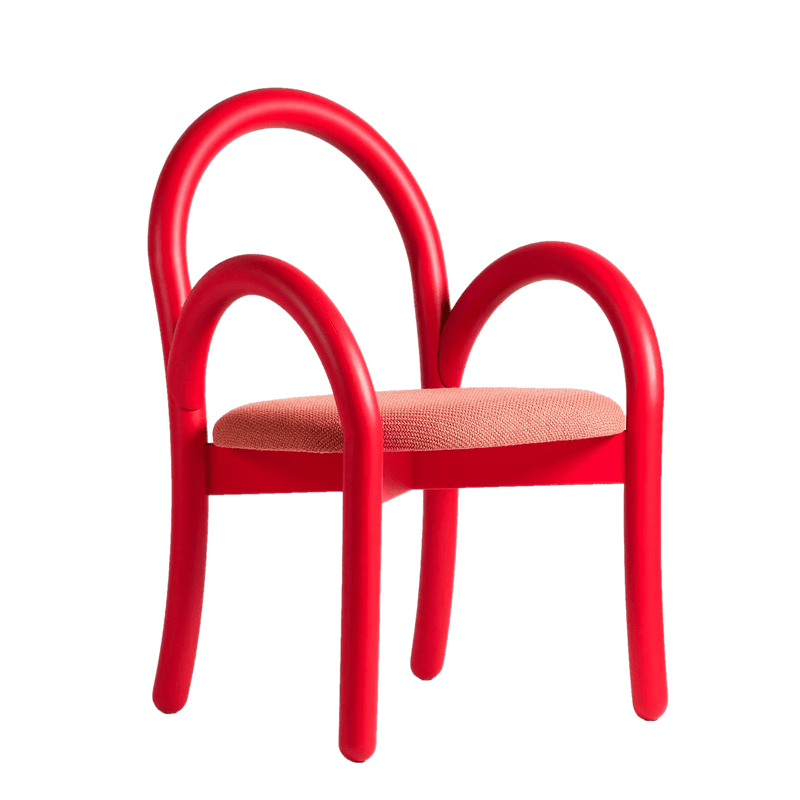 Goma Armchair - Made By Choice Chairs - Red - HORNE