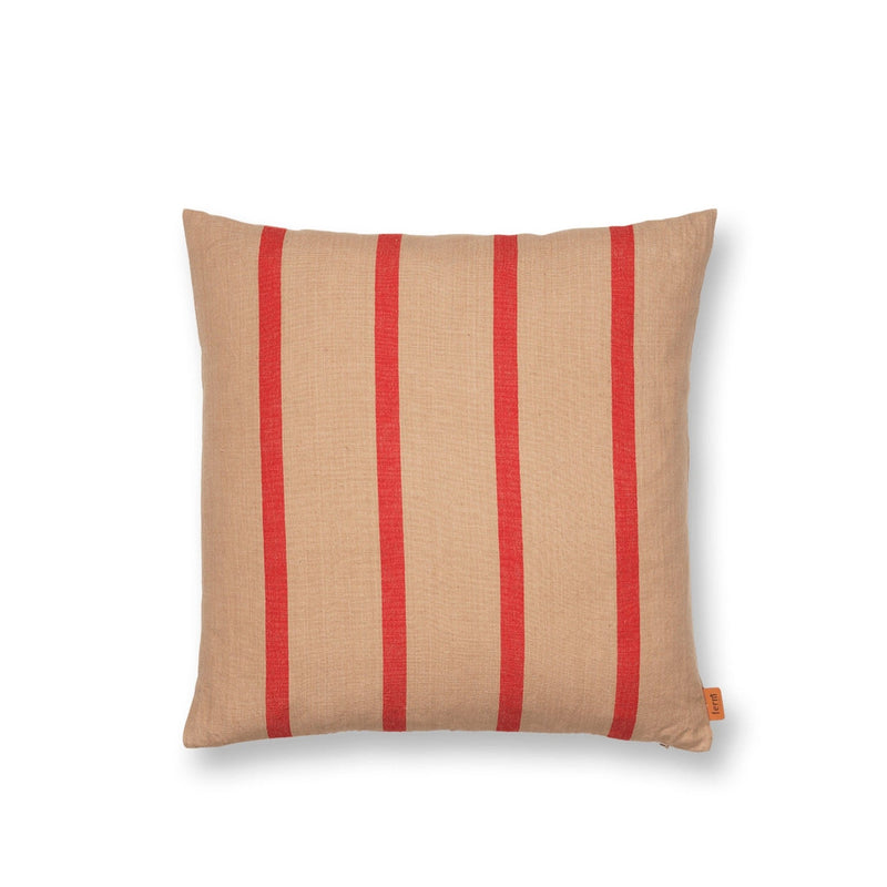Grand Cushion - Ferm Living - Bedding + Pillows - Camel/ Red - HORNE