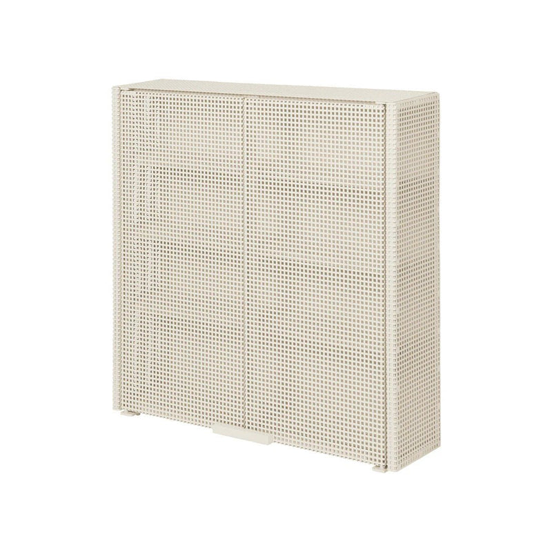 Grid Wall Cabinet - Kristina Dam Sideboards + Cabinets - Beige - HORNE