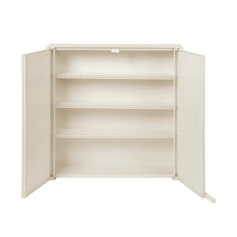 Grid Wall Cabinet - Kristina Dam Sideboards + Cabinets - Beige - HORNE