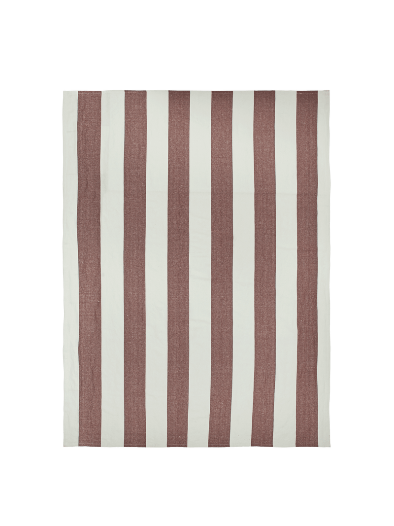 Hale Tablecloth - Ferm Living Kitchen & Dining - Cashmere/Mocha/Indigo Blue - HORNE