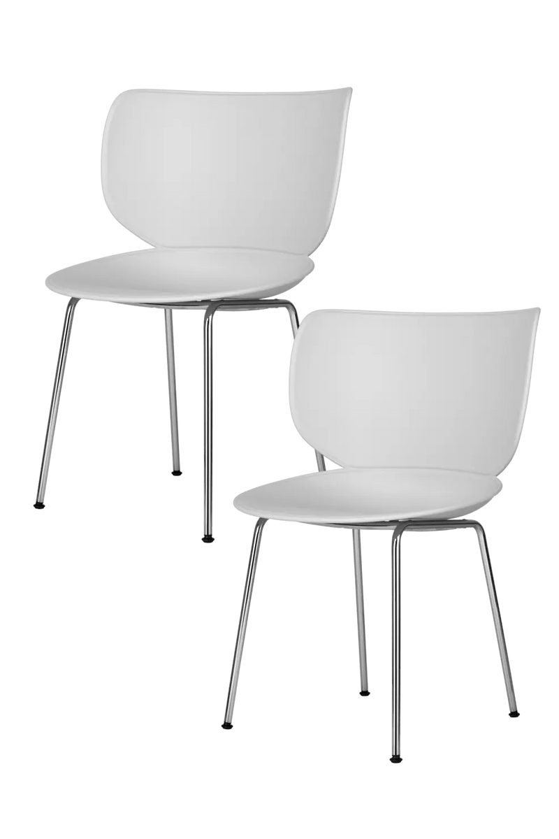 Hana Chairs Un - Upholstered Set of 4 - Moooi Chairs - Black - Black - NON - STACKABLE - HORNE