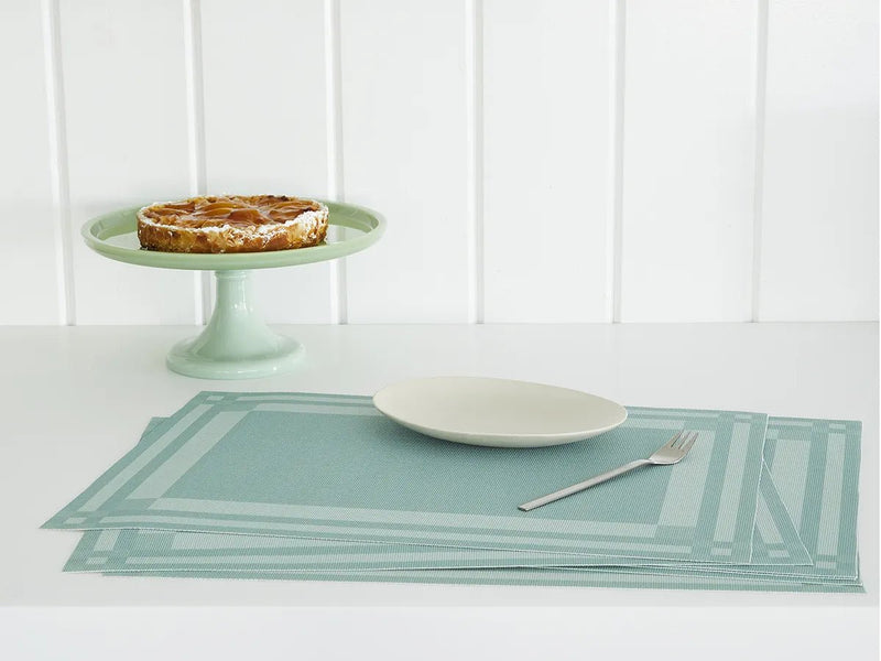 Handkerchief Rectangular Placemat - Set of 4 - Chilewich - Kitchen + Table Linens - Abalone - HORNE
