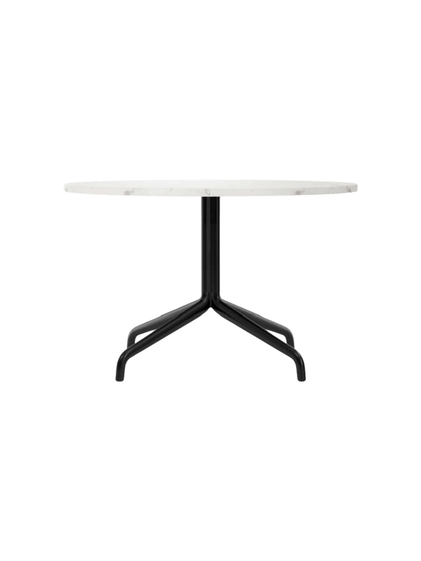 Harbour Column Lounge Table - Audo Copenhagen Tables + Desks - Estremoz Marble - HORNE