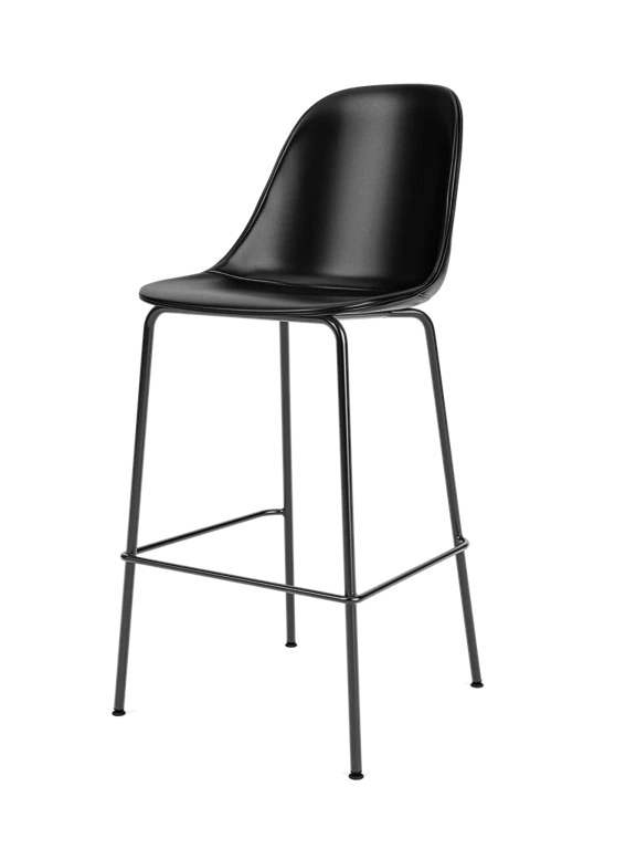 Harbour Side Counter Chair - Leather - Audo Copenhagen Chairs - Dakar 0842 - HORNE