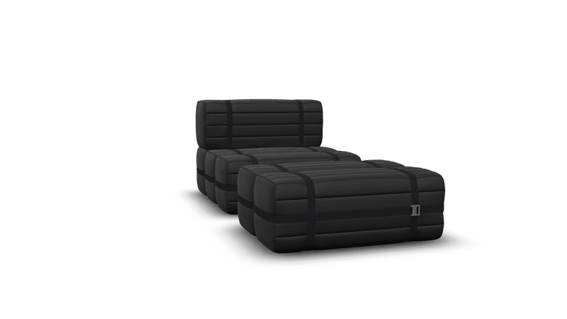 Haybale Lounge Chair with Footstool - Moooi Stools + Benches + Ottomans - Wabi Sabi - HORNE