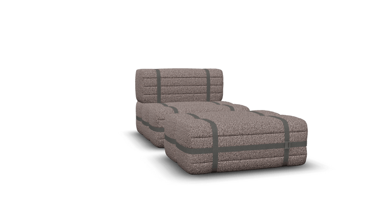 Haybale Lounge Chair with Footstool - Moooi Stools + Benches + Ottomans - Wabi Sabi - HORNE