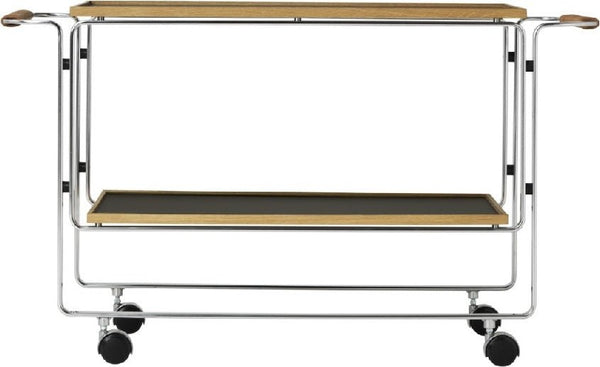 HB 128 Bar Cart - Lange Production Trolleys + Carts - Stainless Steel - HORNE