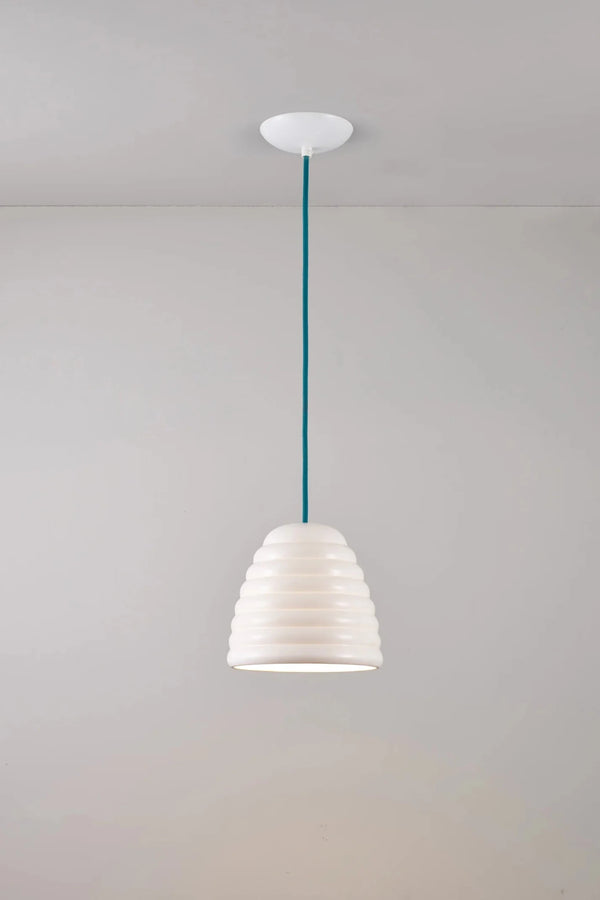 Hector Bibendum Pendant - Medium - Original BTC Pendants - Turquoise Cable - HORNE