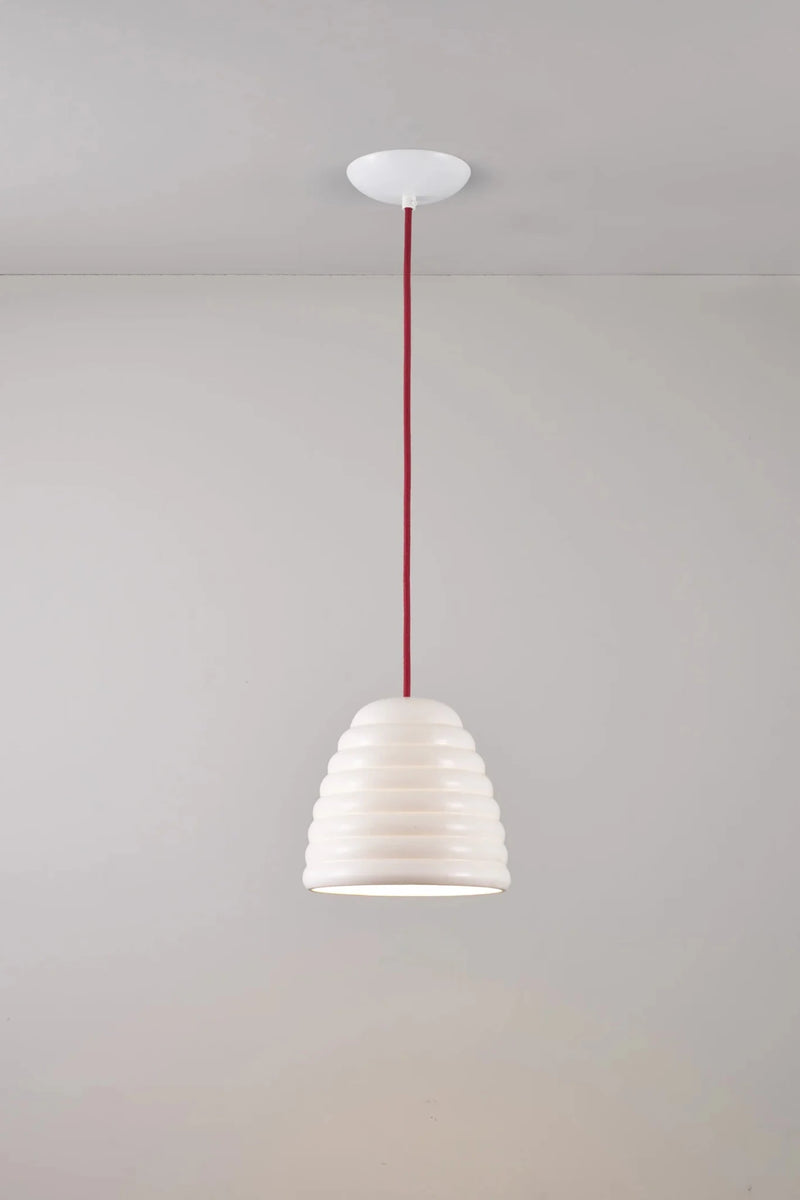 Hector Bibendum Pendant - Medium - Original BTC Pendants - Red Cable - HORNE